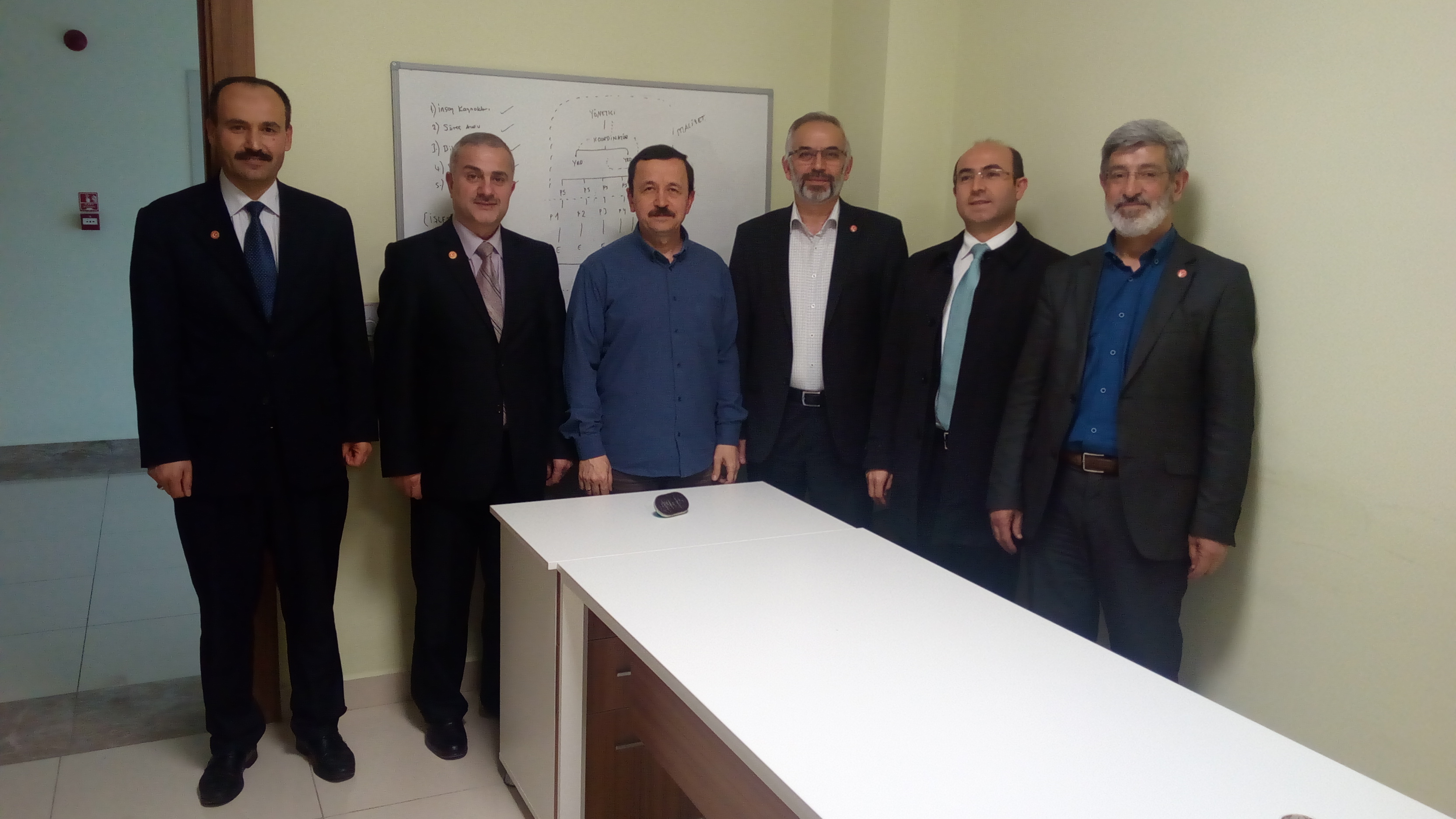 ÜYEMİZİ ZİYARET ETTİK